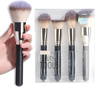 BS-MALL Makeup Brush Set 4 Pcs Premium Foundation Synthetic Powder Concealers Makeup Brushes Big Cosmetic Brushes