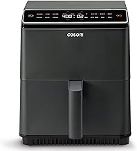 COSORI Pro III Air Fryer Dual Blaze, 6.8-Quart, Precise Temps Prevent Overcooking, Heating Adjusts for a True Air Fry, Bake, Roast, and Broil, Even and Fast Cooking, In-App Recipes, 1750W, Dark gray