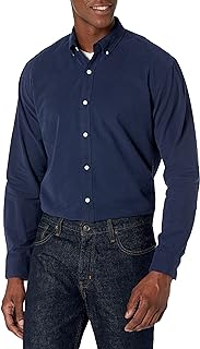 Amazon Essentials Men's Regular-Fit Long-Sleeve Oxford Shirt