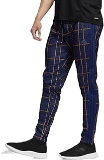 Men’s Tiro Tartan Plaid Pants, Victory Blue (X-Large)