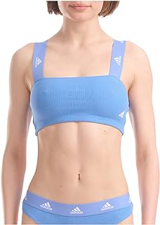 Women's Rib 2x2 Bandeau Ladies Bra
