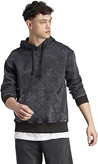mens All Szn Fleece Wash Hoodie