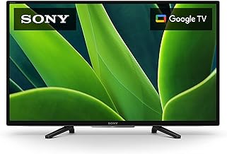 Sony 32 Inch 720p HD LED HDR TV W830K Series with Google TV and Google Assistant-2022 Model, Black