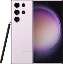 SAMSUNG Galaxy S23 Ultra 5G SM-S918B/DS 512GB 12GB RAM, 200 MP Camera, Factory Unlocked, NGP Wireless Charger Included – Lavender
