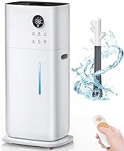 Large Humidifier, Humidifiers for Bedroom Large Room, YOKEKON 5.3Gal/20L Large Humidifiers for Home 2000 sq ft, Whole House Humidifiers Industrial Commercial Humidifier with 360° Nozzle Sets