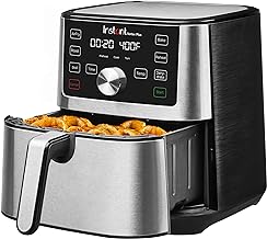Instant Pot Vortex Plus 6-in-1,4QT Air Fryer Oven,From the Makers of Instant Pot with Customizable Smart Cooking Programs,Nonstick and Dishwasher-Safe Basket,App With Over 100 Recipes,Stainless Steel
