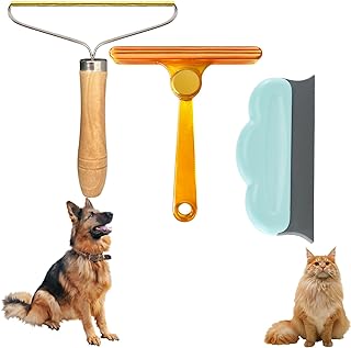 Pet Hair Remover for Furniture,Dog Hair Remover for Couch,3PCS Carpet Hair Removal Tool,Dog Fur Remover,Pet Hair Removal Tool,Dog Hair Remover for Furniture,Pet Bed,Car Tree