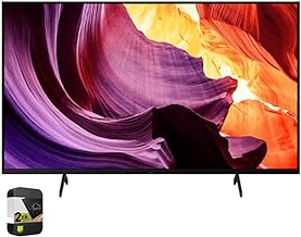 Sony KD-43X80K 43 inch X80K 4K Ultra HD LED Smart TV 2022 Model Bundle with Premium 2 YR CPS Enhanced Protection Pack