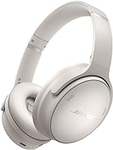 NEW Bose QuietComfort Wireless Noise Cancelling Headphones, Bluetooth Over Ear Headphones with Up To 24 Hours of Battery Life, White Smoke