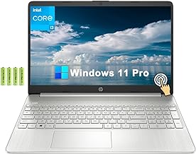 HP 15 15.6" HD Touchscreen Business Laptop Computer[Windows 11 Pro], Intel Core i3-1115G4(up to 4.1 GHz), 32GB RAM, 1TB PCIe SSD, Numeric Pad, Wi-Fi, Bluetooth 5, HDMI, Webcam, Fast Charge, w/Battery