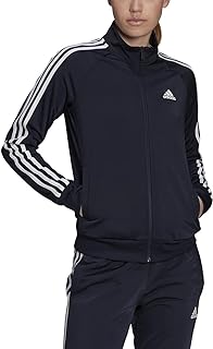 Women's Plus Size Essentials Warm-up Slim 3-Stripes Track Jacket