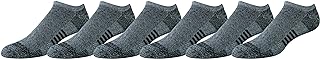 Amazon Essentials Men's Performance Cotton Cushioned Athletic No-Show Socks, 6 Pairs