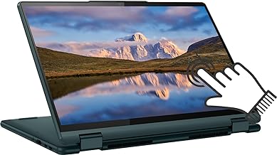 Lenovo Newest Yoga 6 2-in-1 Laptop, 13.3" WUXGA Touchscreen, 6-Core AMD Ryzen 5 7530U, 8GB RAM, 1TB NVMe SSD, Backlit Keyboard, Fingerprint Reader, WiFi 6, HDMI, USB-C, Win 11, w/CUE Accessories
