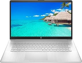 HP 17.3" Flagship HD+ IPS Display Business Laptop Computer, Intel Quad Core i3 Processor, 16GB RAM, 1TB PCIe SSD, Bluetooth 5.1, HDMI, Webcam, Numpad, USB-A&C, Win 11, Silver, w/GM Accessories