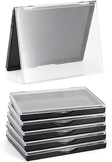 5 Pack Magnetic Palette Empty Makeup Palette, Eyeshadow Pan Cosmetics Dispensing Storage Box for DIY Eyeshadow Lipstick Blush Powder Pigment (Small Palette - 4.8" x 4")