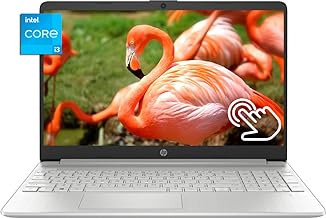 HP 2023 Newest Laptop, 15.6" Touchscreen Laptop, 12th Gen Intel i3-1215U, 16GB RAM, 1TB SSD, 11 H Battery Life, Micro-Edge, Anti-Glare, Bluetooth, Wi-Fi, HDMI, Thin and Light PC, Win 11 Home S