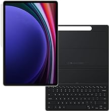 SAMSUNG Galaxy Tab S9+ 12.4-in Tablet - 512GB, Beige + Keyboard Case Bundle