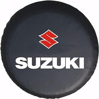 Compatible with Suzuki Spare Tire Cover | Spare Wheel Cover | Dustproof Waterproof Soft Storage Bag Protector for Grand Vitara XL-7 Jimny Samurai SX4 (M Size)