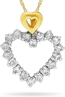 Jewelry Bliss Heart Pendant Necklace For Women