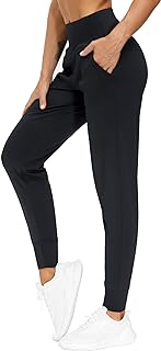 THE GYM PEOPLE Women's Joggers Pants Lightweight Athletic Leggings Tapered Lounge Pants for Workout, Yoga, Running