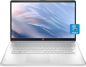 2022 HP Pavilion 17 Laptop, 17.3" HD+ Touch Display, AMD Ryzen3 3250U Processor, 16 GB RAM, 256 GB SSD + 1TB HDD, WiFi, Long Battery Life, Windows 10 + One Year of Office365, Silver (Latest Model)