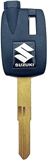 DWL Duplicate Key Replacement for Blank Key Uncut fit Suzuki All Years AN200 AN250 AN400 AN650 Burgman AN125 250 400 (Black)