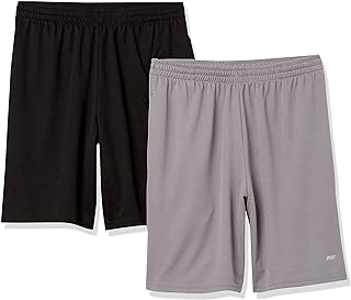 Amazon Essentials Men's Performance Tech Loose-Fit Shorts (Available in Big & Tall), Multipacks