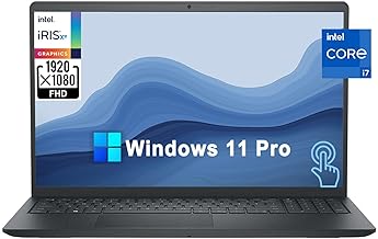 Dell Inspiron 15 3000 3530 Laptop Computer [Windows 11 Pro], 15.6" FHD Touchscreen, 13th Gen Intel 10-Core i7-1355U, 32GB RAM, 1TB PCIe SSD, Iris Xe Graphics, Numeric Keypad, Wi-Fi 6, Webcam, HDMI
