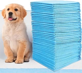 CALPALMY XL Pet Training Pee Pads (50-Count) - X-Large 28" x 34" Training Pad, Disposable Thicken Pee Pads for Dogs, Puppies, Large Dogs, Cats, and Rabbits - Quick Absorb Doggie Potty Pads
