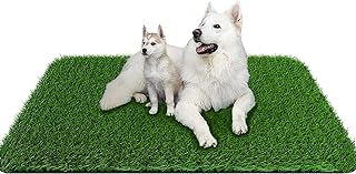 Grass Pad for Dogs 39.3 x 31.5 inches Strong Absorbency Soft Artificial Grass for Pets Potty Training, Easy to Clean Fake Grass for Dog Indoor Outdoor Use(1 Pack)