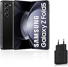 SAMSUNG Galaxy Z Fold 5 SM-F946B/DS Dual SIM 12GB+256GB EU/UK Model Factory Unlocked International Version (Black)