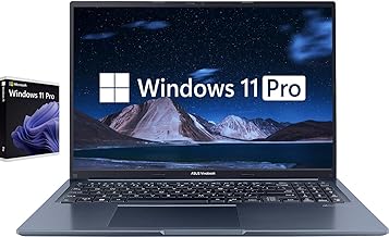 ASUS 16" 24GB RAM 1TB SSD VivoBook 16X Laptop, Windows 11 Pro, AMD Ryzen 7 5800HS 8-Core Processor, WUXGA IPS Anti-Glare Display, Camera Privacy Shutter, HDMI, USB-C, Blue