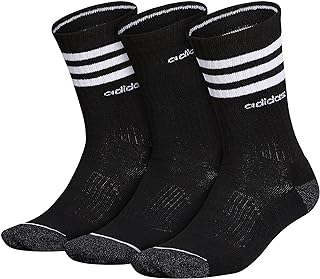 Men's 3-stripe Crew Socks (3-pair)