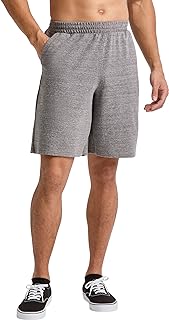 Hanes Men's Originals French Terry Sweat Shorts, Pull-On Athletic Shorts, 9"
