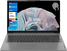 Lenovo IdeaPad 3 Laptop, Student and Business, 15.6” FHD Touchscreen Display, Intel Core i5-1135G7 Processor, 36GB RAM, 2TB SSD, Wi-Fi 6, SD Card Reader, HDMI, Webcam, Windows 11 Home, Grey