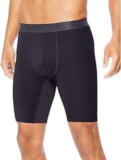 Hanes Sport Men's Compression Shorts, Men's Performance Compression Shorts, Men's Athletic Shorts, Gym Shorts for Men, 9"