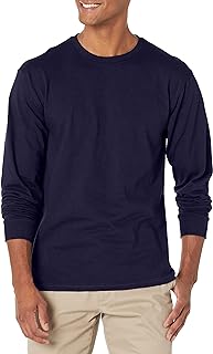 Soffe Men's Long-Sleeve Cotton T-Shirt