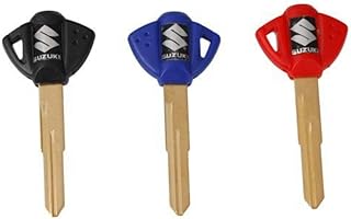 MELD 3X Motorcycle Blank Key Uncut Blade for Suzuki GSXR 600 750 1000 GSX1300R GSF 650