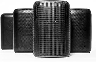 Rocksteady Stadium Portable Bluetooth Speakers - Wirelessly Connectible (4 Speakers) - Works Indoors and Outdoors - Up to 100 Foot Connection Range - Up to 30 Hour Battery Life