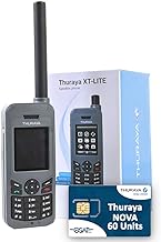 OSAT Thuraya XT-LITE Satellite Phone & Standard SIM with 60 Units (40 Minutes) with 365 Day Validity