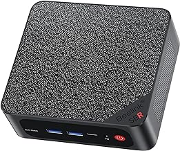 Beelink SER5 MAX Mini PC, AMD Ryzen 7 5800H(7nm, 8C/16T) up to 4.4GHz, Mini Computer 32GB DDR4 RAM 500GB NVME SSD, Micro PC 4K@60Hz Triple Display, Mini Gaming Computer WiFi6 BT5.2 54W HTPC
