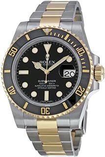 New Submariner 116613 Yellow Steel Gold Ceramic Black Box/Paper/WTY #RL81