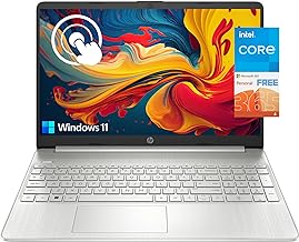 HP Newest Pavilion 15.6" HD Touch-Screen Laptop, 16GB RAM, 1TB PCIe and P500 250GB Portable SSD Storage, Intel Core i3, Fast Charge, SD Card Reader,Type-C, HDMI, Win 11 with Microsoft Office
