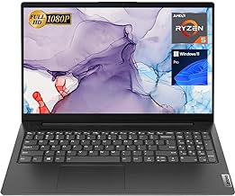Lenovo V15 Laptop, 15.6" FHD Display, AMD Ryzen 5 5500U Hexa-core Processor (Beat Intel i7-1065G7), 40GB RAM, 2TB SSD, HDMI, RJ45, Numeric Keypad, Wi-Fi, Windows 11 Pro, Black