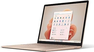 Microsoft Surface Laptop 5 (2022), 13.5" Touch Screen, Thin & Lightweight, Long Battery Life, Fast Intel i5 Processor for Multi-Tasking, 512GB Storage with Windows 11, Sandstone