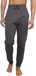 Hanes Men's Jogger Sweatpants, EcoSmart Jogger Sweatpants for Men, Men's Fleece Lounge Pants