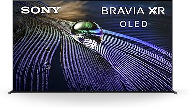 Sony A90J 83 Inch TV: BRAVIA XR OLED 4K Ultra HD Smart Google TV with Dolby Vision HDR and Alexa Compatibility XR83A90J- 2021 Model, Black