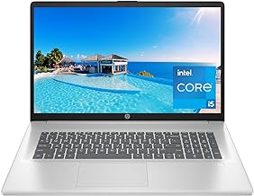 HP Flagship 17.3 HD+ Business Laptop, 10-core Intel i5-1235U (Beat i7-1165G7, Up to 4.4GHz), 16GB RAM, 1TB NVMe SSD, Iris Xe Graphics, Numpad, Wi-Fi 5, Bluetooth, Fast Charge, Win 11 W/GM Accessories