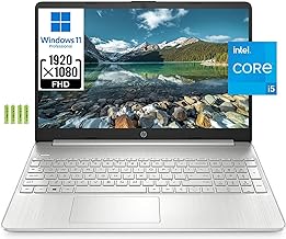 [Windows 11 Pro]HP 15 15.6" FHD Business Laptop Computer, Quad Core Intel i5-1135G7 (Beats i7-1065G7), 16GB RAM, 256GB PCIe SSD, Numeric Keypad, Wi-Fi 6, Bluetooth 4.2, Type-C, Webcam, HDMI, w/Battery