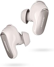 NEW Bose QuietComfort Ultra Wireless Noise Cancelling Earbuds, Bluetooth Noise Cancelling Earbuds with Spatial Audio and World-Class Noise Cancellation, White Smoke